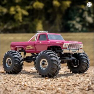 FMS FCX24 Max Smasher 1/24 RC Car – 2S Powered 4WD Pickup Rock Crawler (RTR)