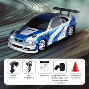 JIABAILE Gyro Mini 4WD 1/43 RC Speed Car – Drift & Racing Edition
