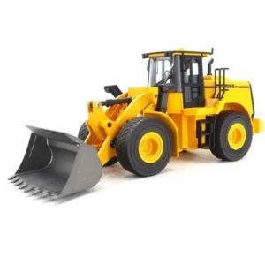 Huina 1552 1:16 RC Wheel Loader Bulldozer – 11CH Die-Cast Construction Vehicle with Sound & LED Lights