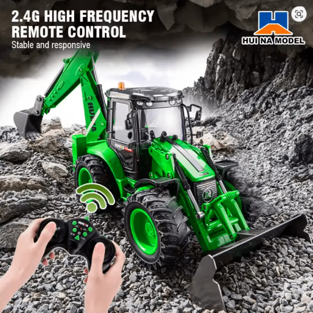 Huina 1579 1:14 RC Forklift Excavator Truck – 9CH 2.4GHz Remote Control Construction Vehicle with Rechargeable Battery
        <span class="amazon-style-sales-stat" style="display: block; font-family: -apple-system, BlinkMacSystemFont, 'Segoe UI', Roboto, Arial, sans-serif; font-size: 15px; color: #0f1111; margin-top: 6px; text-transform: none; letter-spacing: normal; text-align: left; line-height: normal;">
            <strong style="font-weight: 700;">822 people bought</strong> <span style="font-weight: 400;">in past month</span>
        </span>
