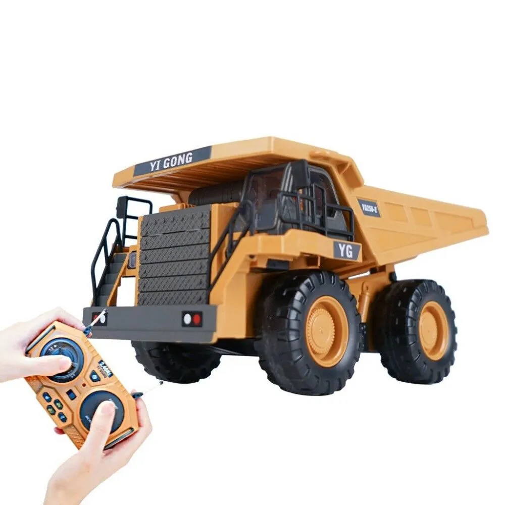 ✨ 1048 RC Dump Truck 1/24 Scale – 9CH 2.4GHz Construction Vehicle with Lights & Sound (40 Minutes Playtime) | Kids Engineering Toy
        <span class="amazon-style-sales-stat" style="display: block; font-family: -apple-system, BlinkMacSystemFont, 'Segoe UI', Roboto, Arial, sans-serif; font-size: 15px; color: #0f1111; margin-top: 6px; text-transform: none; letter-spacing: normal; text-align: left; line-height: normal;">
            <strong style="font-weight: 700;">1.3K+ people bought</strong> <span style="font-weight: 400;">in past month</span>
        </span>