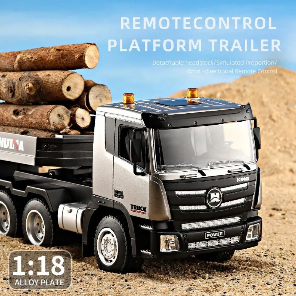 Huina 1318 1:18 RC Tractor Truck – 9CH Remote Control Truck with Flatbed Trailer | Fully Assembled & Painted Hobby Model
        <span class="amazon-style-sales-stat" style="display: block; font-family: -apple-system, BlinkMacSystemFont, 'Segoe UI', Roboto, Arial, sans-serif; font-size: 15px; color: #0f1111; margin-top: 6px; text-transform: none; letter-spacing: normal; text-align: left; line-height: normal;">
            <strong style="font-weight: 700;">266 people bought</strong> <span style="font-weight: 400;">in past month</span>
        </span>