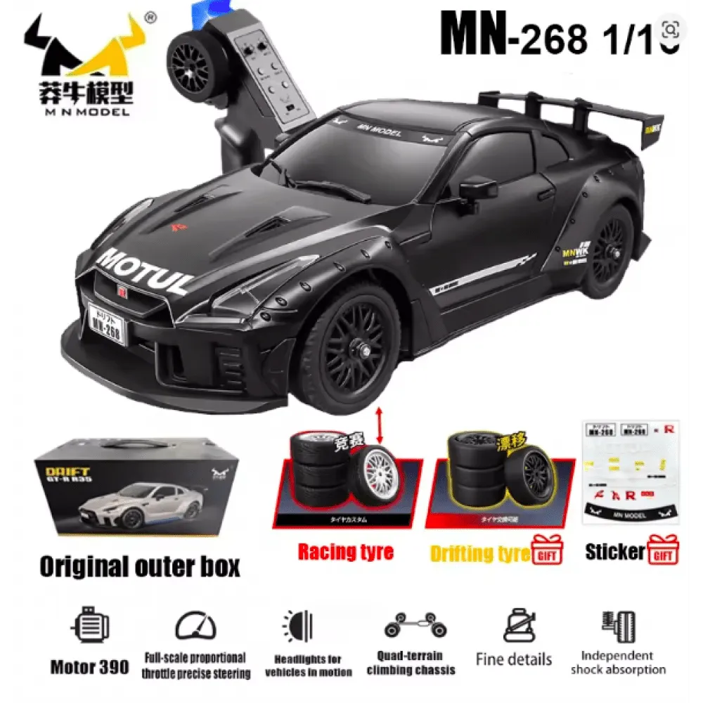 MNRC MN268 – 1:16 High-Speed 4WD GTR Drift Car (25 km/h) | Upgraded Battery | Pro-Level Racing Fun!
        <span class="amazon-style-sales-stat" style="display: block; font-family: -apple-system, BlinkMacSystemFont, 'Segoe UI', Roboto, Arial, sans-serif; font-size: 15px; color: #0f1111; margin-top: 6px; text-transform: none; letter-spacing: normal; text-align: left; line-height: normal;">
            <strong style="font-weight: 700;">199 people bought</strong> <span style="font-weight: 400;">in past month</span>
        </span>
