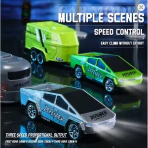 RC 1:64 Off-Road Monster Truck – Mini Alloy Remote Control Climbing Car