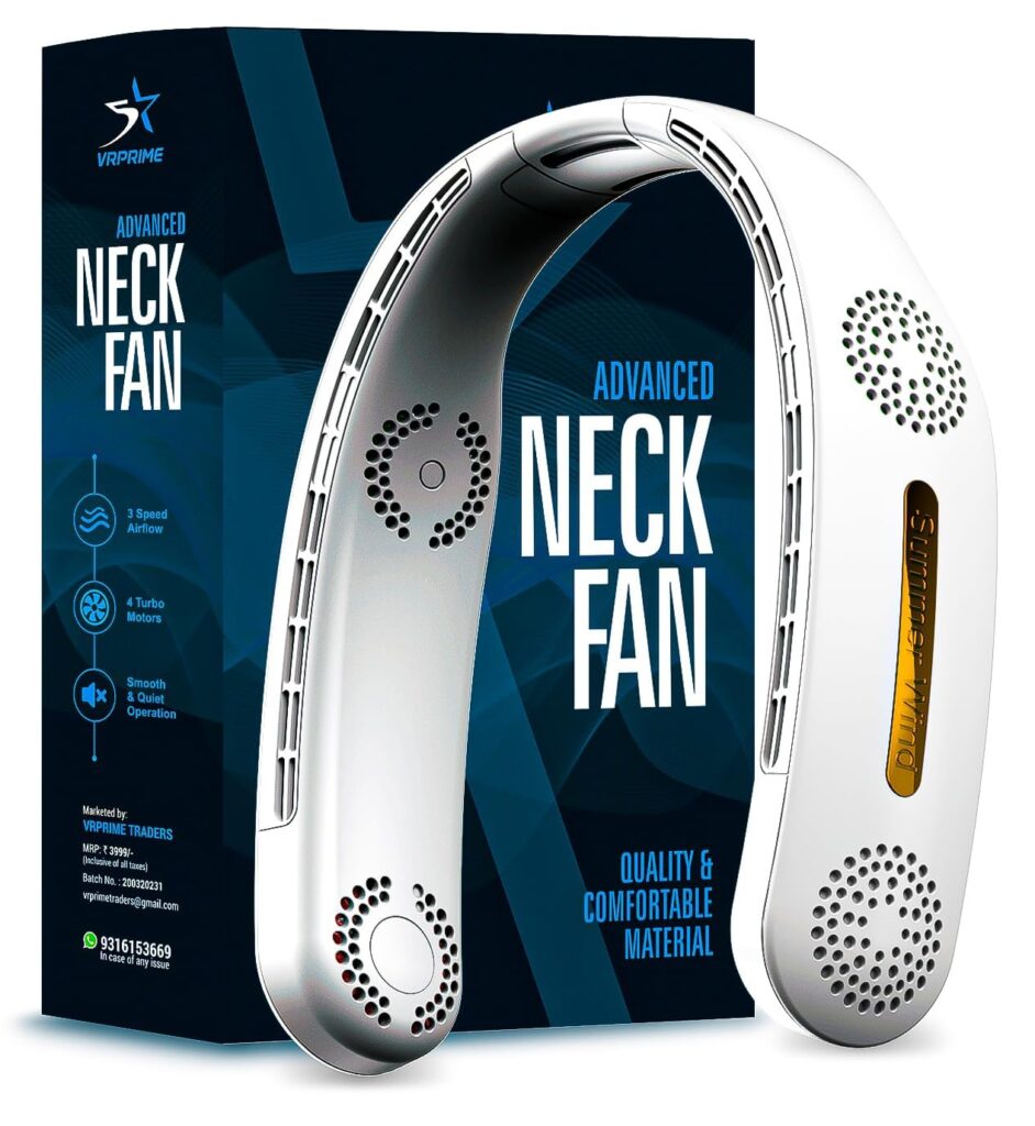 DRIFTX Portable Neck Fan Rechargeable | Neck Fan for Kitchen Women | Better then Hand Fan Desk Fan | 4 Turbo Motor 3 Speed Low Noise Motors (White, 2400mAh)
        <span class="amazon-style-sales-stat" style="display: block; font-family: -apple-system, BlinkMacSystemFont, 'Segoe UI', Roboto, Arial, sans-serif; font-size: 15px; color: #0f1111; margin-top: 6px; text-transform: none; letter-spacing: normal; text-align: left; line-height: normal;">
            <strong style="font-weight: 700;">1.1K+ people bought</strong> <span style="font-weight: 400;">in past month</span>
        </span>