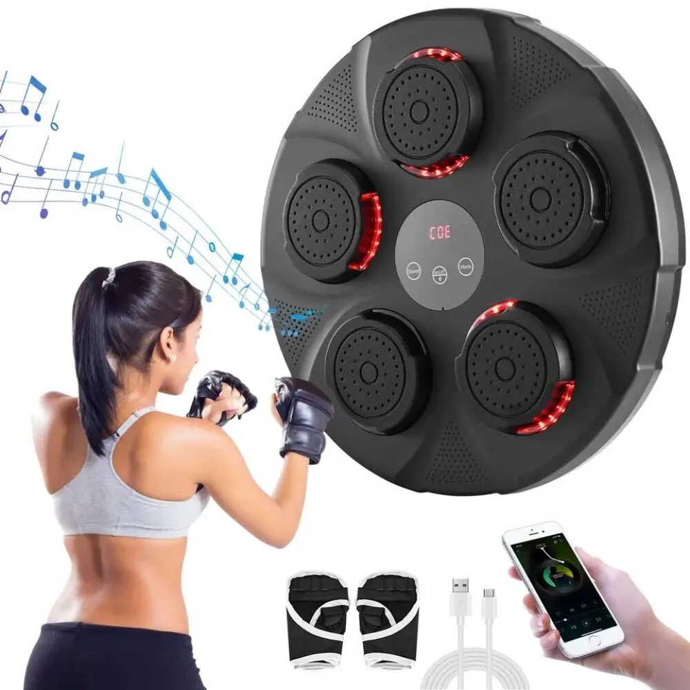Music Boxing Machine – Interactive Electronic Wall Target with 5 LED Light Pads, Bluetooth Sensor & Training Gloves for Adults
        <span class="amazon-style-sales-stat" style="display: block; font-family: -apple-system, BlinkMacSystemFont, 'Segoe UI', Roboto, Arial, sans-serif; font-size: 15px; color: #0f1111; margin-top: 6px; text-transform: none; letter-spacing: normal; text-align: left; line-height: normal;">
            <strong style="font-weight: 700;">1.3K+ people bought</strong> <span style="font-weight: 400;">in past month</span>
        </span>